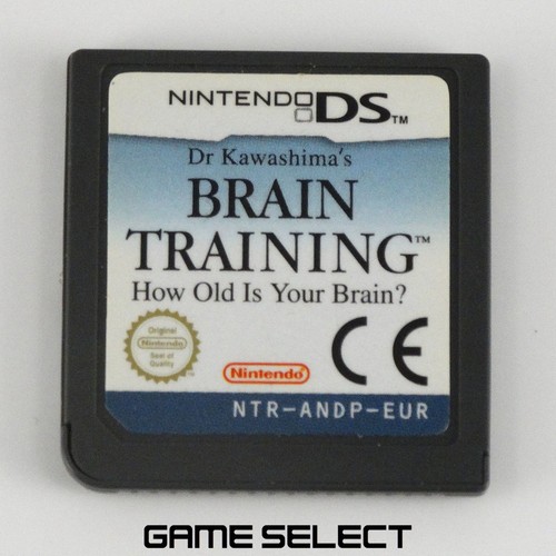 Brain training nintendo 2ds - brain,