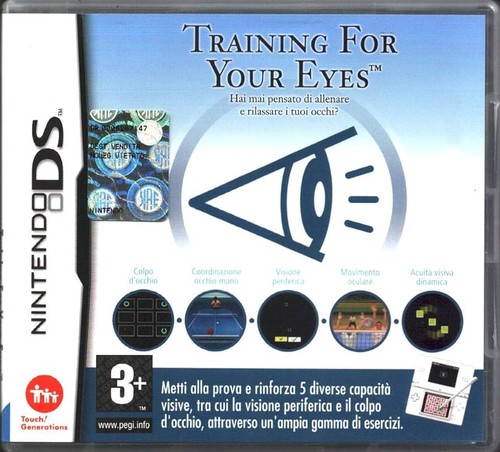 Gioco sight training per nds - training,