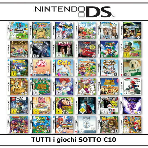 Nintendo nds gioco scelta - nintendo,